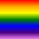 Rainbow linear CSS gradient